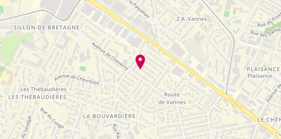 Plan de NEAU-GALLET Nathalie, 15 avenue de Versailles, 44800 Saint-Herblain