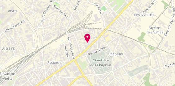 Plan de BOUHAN Jonathan, 85e Rue de Belfort, 25000 Besançon
