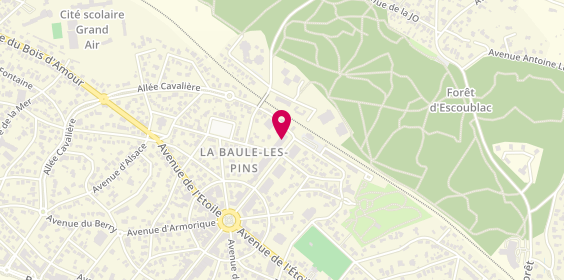 Plan de ALLARD Lucie, 83 avenue Louis Lajarrige, 44500 La Baule-Escoublac