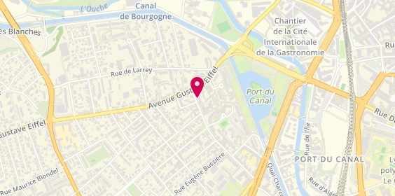 Plan de FITOUSSI Sabine, 46 Rue des 3 Forgerons, 21000 Dijon