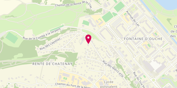 Plan de PUECHAVY LUSSON ODETTE, 99 Rue des Marcs d'Or, 21000 Dijon