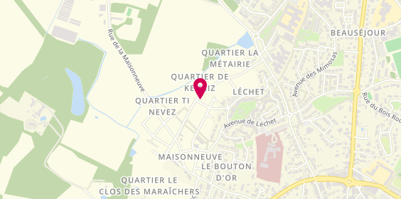 Plan de SIVY Magali, 1 Rue des Petits Toits, 44350 Guérande