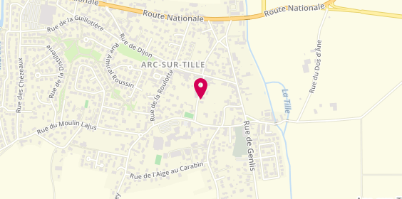 Plan de MARION Nathalie, 12 Rue Dr Tarnier, 21560 Arc-sur-Tille