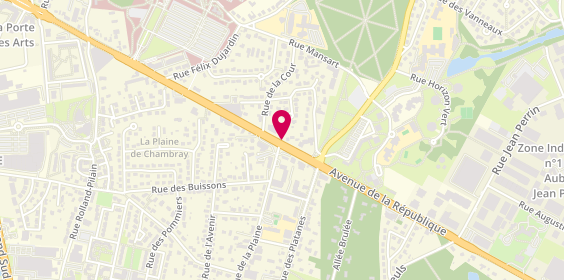 Plan de MENAGER Ephrem, 53 Avenue de la Republique, 37170 Chambray-lès-Tours