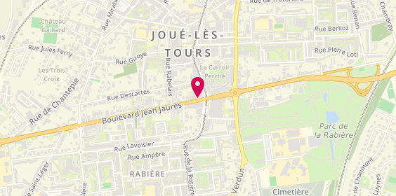 Plan de BRICHE Isabelle, 89 Boulevard Jean Jaurès, 37300 Joué-lès-Tours