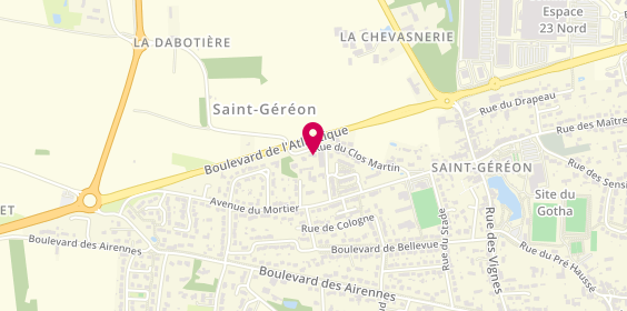 Plan de CAFFAREL Anne, 277 Rue du Clos Martin, 44150 Ancenis-Saint-Géréon