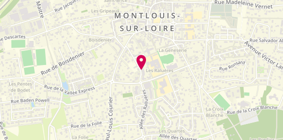 Plan de Sandrine PINTEAU LECOCQ - Conseil et Evolution, 19 Rue du Sénateur Belle, 37270 Montlouis-sur-Loire