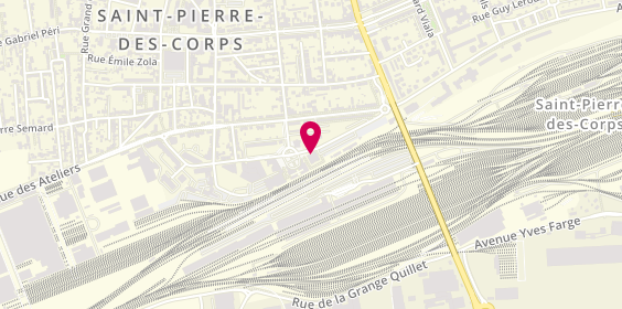 Plan de LIMOUSIN Manon, 2 place de la Gare Interphone 12, 1er Étage, 37700 Saint-Pierre-des-Corps