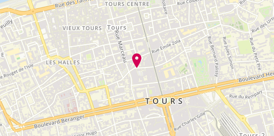 Plan de BENICHOU Alain, 20 Rue Gambetta, 37000 Tours