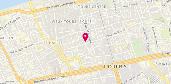Plan de SUZANNE Isabelle, Îlot T
35 Rue Néricault Destouches, 37000 Tours