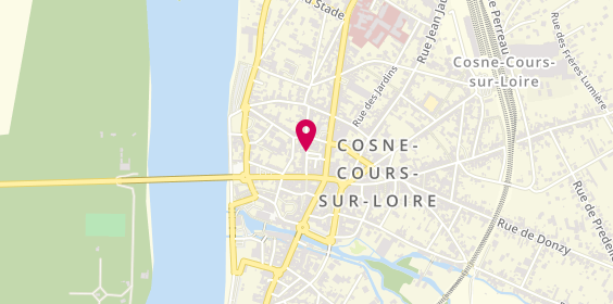 Plan de Maison Paramédicale Pasteur, 17 Rue Pasteur, 58200 Cosne-Cours-sur-Loire