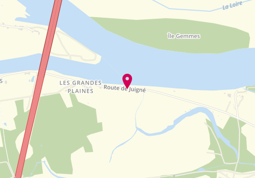 Plan de MARCHAND Belliot, 114 Route de Juigné, 49130 Les Ponts-de-Cé