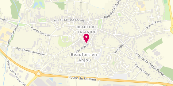 Plan de Cathy SAULNIER-Laurent, 4 Rue Fautras, 49250 Beaufort-en-Anjou