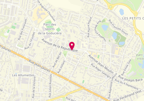 Plan de KERVELLA Catherine, 29 avenue de la République, 49800 Trélazé