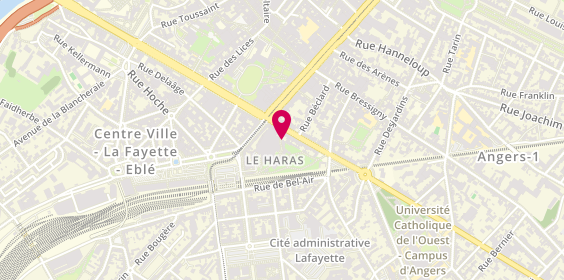 Plan de CHAUVIRE BROSSEAU Marie Claude, 3 Allée du Haras, 49100 Angers