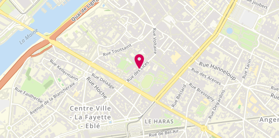 Plan de JOUET Cécile, 26 Rue Lices, 49100 Angers