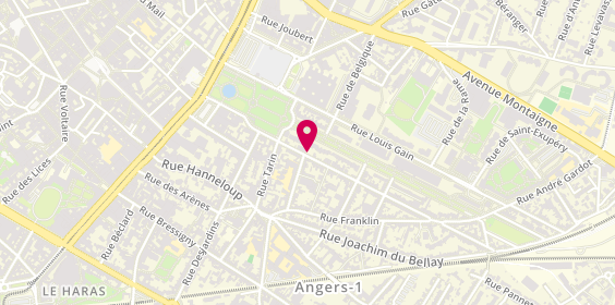 Plan de Gwenaëlle Lidec, 11 Rue Quinconce, 49100 Angers
