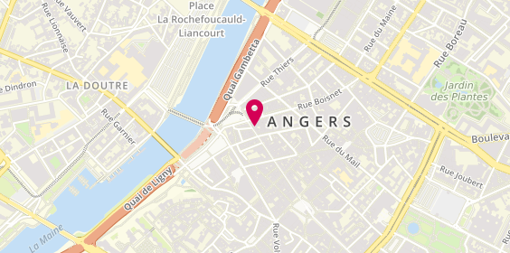 Plan de JONQUIERE Rémi, 5 Rue de la Roë, 49100 Angers