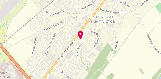 Plan de MORIN Nathalie, 27 Rue Topaze, 41260 La Chaussée-Saint-Victor