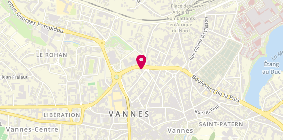 Plan de BUHAN Anne Marie, 19 Rue du Moulin, 56000 Vannes