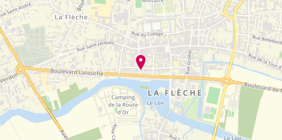 Plan de Charlotte Gasnier, 36 Rue du Maréchal Foch, 72200 La Flèche