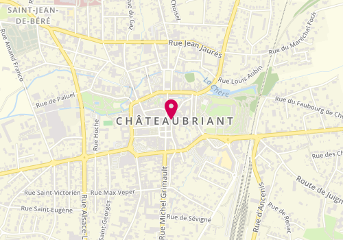 Plan de Psychologue CHAMBON Coralie, 33 Grande Rue, 44110 Châteaubriant
