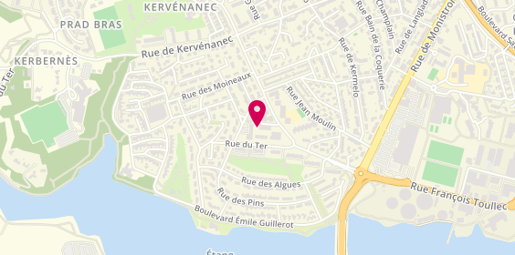 Plan de Cabinet Soler ANGELIQUE, 2A Place Raymond Moysan, 56100 Lorient