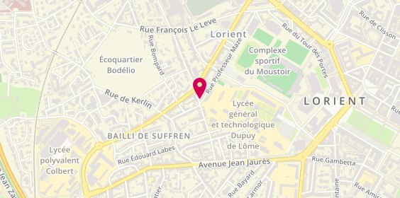 Plan de LACAZE David, 41 Rue Marc Sangnier, 56100 Lorient
