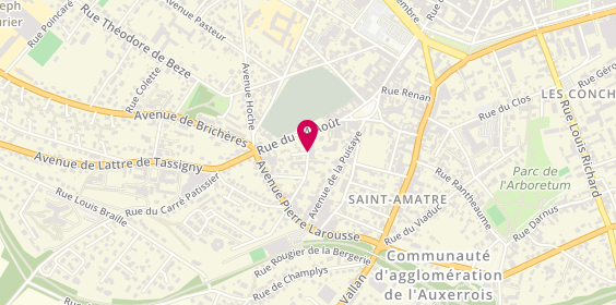 Plan de MANIEZ Karine, 5 Rue Haute Moquette, 89000 Auxerre