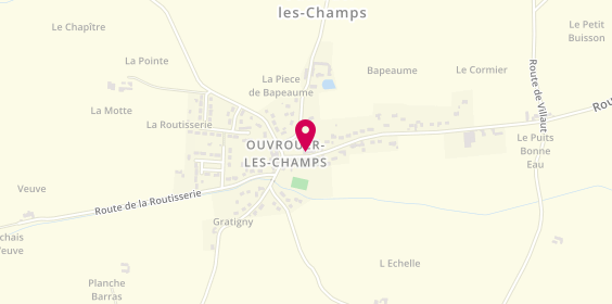 Plan de HEDJRI Manon, 7 Route de Sigloy, 45150 Ouvrouer-les-Champs