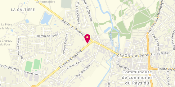 Plan de BREHARD Lucie, 5 Route Nantes, 53400 Craon