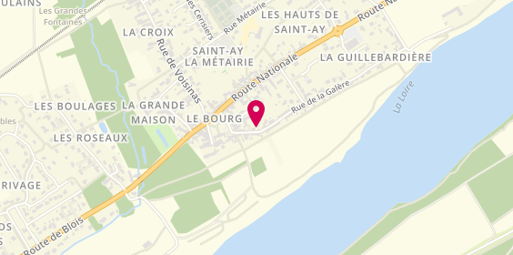 Plan de Louise ARNOULT Psychologue, 5 Rue de la Galère, 45130 Saint-Ay