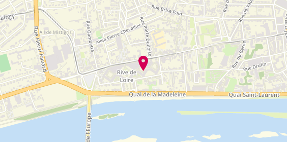 Plan de QUINTANO LOPÉZ Isabel, Rdc Gauche
1 Place Jean Monnet, 45000 Orléans