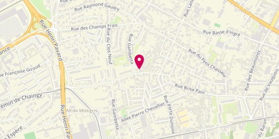 Plan de SEKOUR Lucie, 106 Rue Brise Pain, 45140 Saint-Jean-de-la-Ruelle