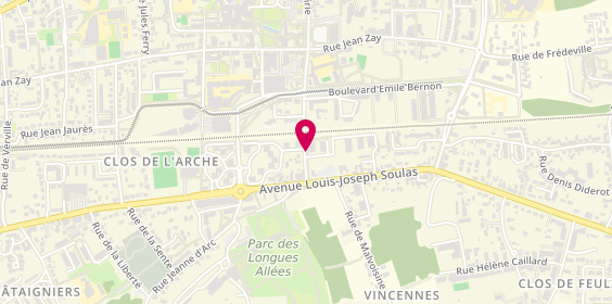 Plan de Claudine le Roux, 12 Rue Mairie, 45800 Saint-Jean-de-Braye