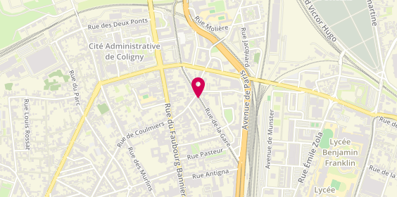 Plan de OKEMBA NGOUET PAUL, 99 Ter Rue de la Gare, 45000 Orléans