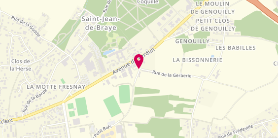 Plan de HARDY Natacha, 109 Rue Petit Bois, 45800 Saint-Jean-de-Braye