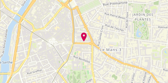 Plan de LEMEE-LEROY Nathalie - Psychologue clinicienne, 16 avenue du Général de Gaulle, 72100 Le Mans