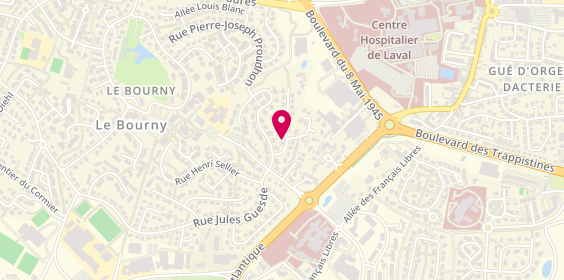 Plan de ROUGE Julien, 11 Bis Rue Emmanuel Mounier, 53000 Laval