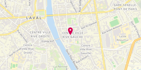 Plan de Osmonde de la Rochefoucauld, 70 Rue du Pont de Mayenne, 53000 Laval