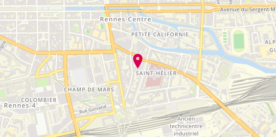 Plan de TROHEL-HERBEL Chloé, 6 Bis avenue Louis Barthou, 35000 Rennes
