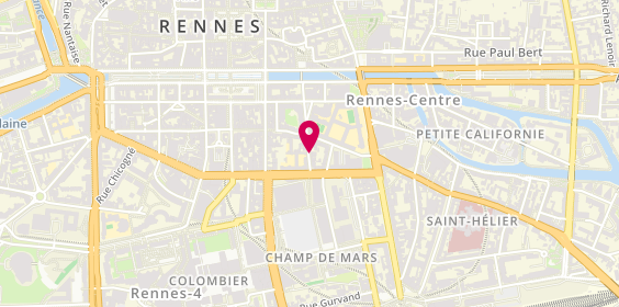 Plan de LECORDIER Stéphane, Residence des Carmes
13 Rue Martenot, 35000 Rennes
