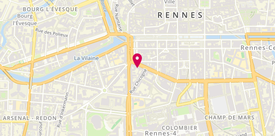 Plan de DAULY-RENAUD Julie, 49 Boulevard de la Liberté, 35000 Rennes