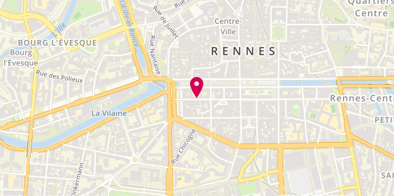 Plan de MERIAN Roger, 18 Rue de la Chalotais, 35000 Rennes