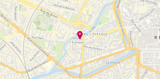 Plan de Alexandre le Jeune - Psychologue Clinicien - Psychologue du Sport, le Trimaran
18 Rue Papu, 35000 Rennes