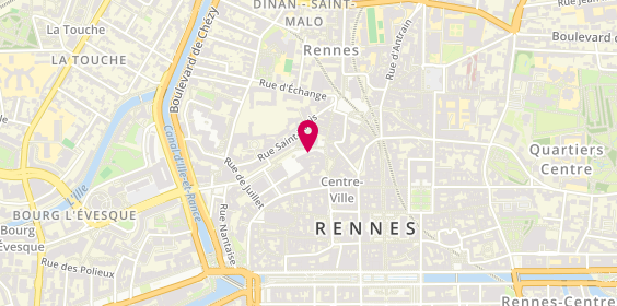 Plan de CARPENTIER Philippe, Bât 2 5 Place Lices, 35000 Rennes