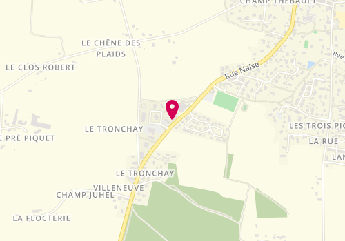 Plan de Stéphanie MEILLAN, Psychologue TCC, 6 Rue de la Voie Romaine, 35250 Saint-Sulpice-la-Forêt