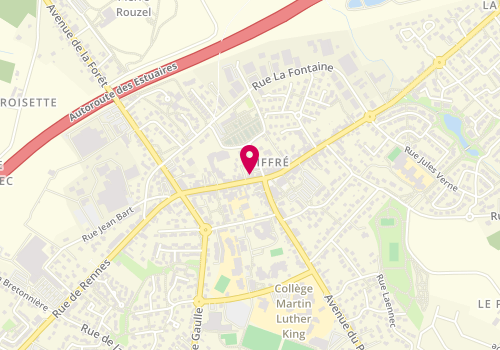 Plan de PORTIE Laurent, Rue de Rennes, 35340 Liffré
