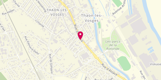 Plan de LHEUILLIER Adeline, 37 Rue d'Alsace, 88150 Thaon-les-Vosges