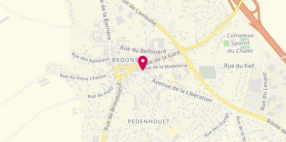 Plan de Stéphanie Maillard-PLUEN, 3 Rue Paris, 22250 Broons
